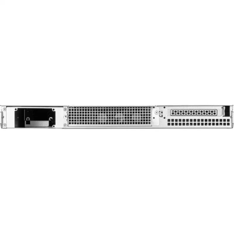 SilverStone RM100 1U racková skriňa – Mini-ITX, oceľ, čierna