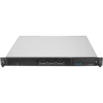 SilverStone RM100 1U racková skriňa – Mini-ITX, oceľ, čierna
