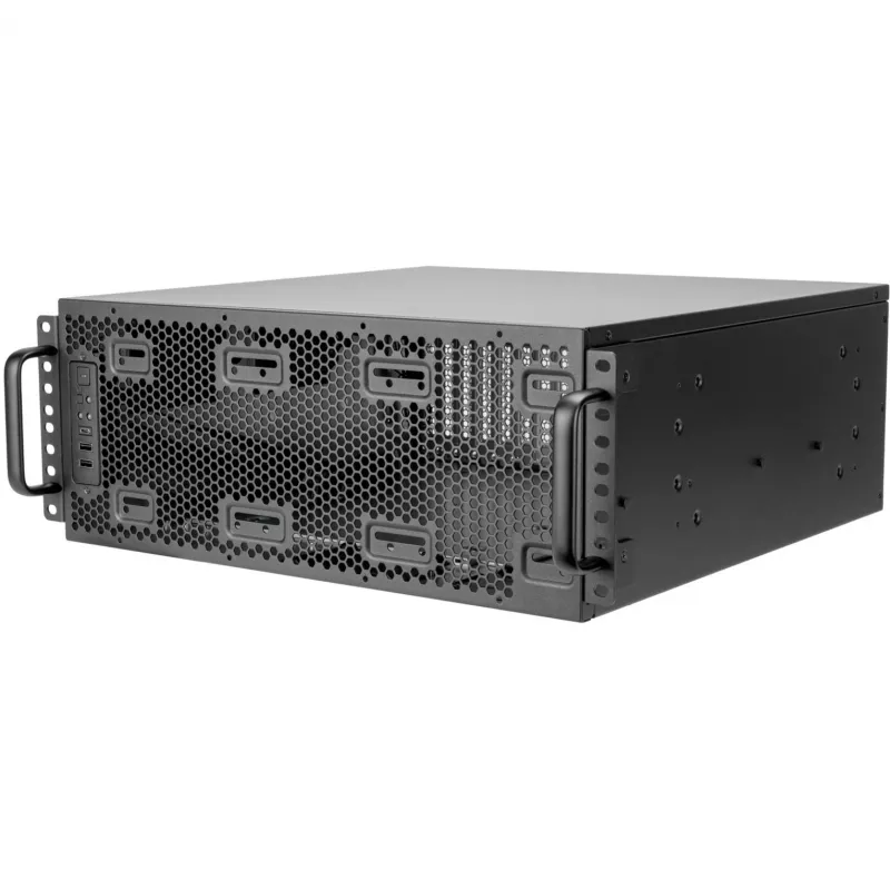SilverStone RM4A 4U Rackmount serverová skriňa, SSI-EEB, Mesh - tmavosivá