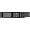 SilverStone SST-FS202B-V2 2-bay 3,5 palcový SATA hot-swap rám pre 5,25 palcovú pozíciu - čierna