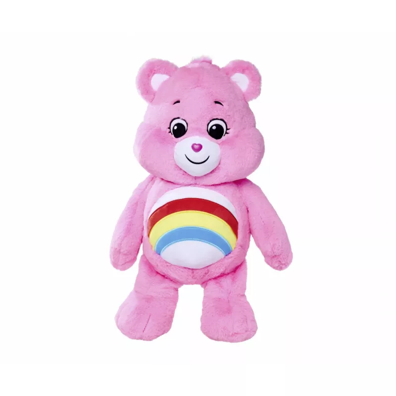 SIMBA-DICKIE Care Bears Cheer Bear plyšový 60 cm ružový dúhový