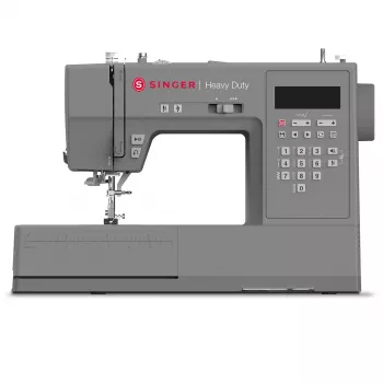 Singer Heavy Duty šijací stroj HD6705C nabíjateľný 200 stehov sivý