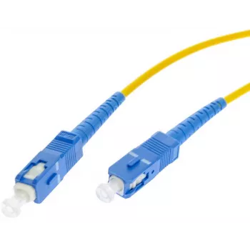 1 m Single-Mode SC/UPC na SC/UPC Simplex optický patch kábel, LSZH, žltý