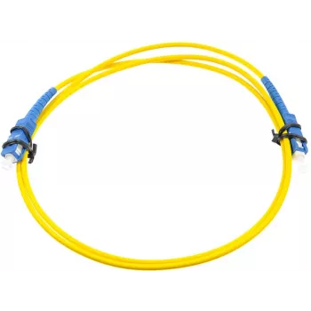 1 m Single-Mode SC/UPC na SC/UPC Simplex optický patch kábel, LSZH, žltý