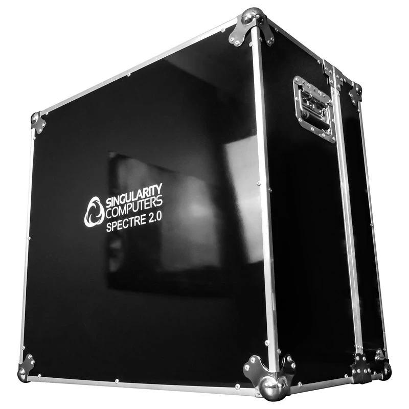 Singularity Computers Spectre 2.0 Flight Case - čierne