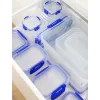 Sistema Plastics 881523 Obdĺžniková nádoba 0,18L Transparentná 88mm