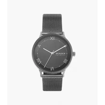 Skagen Holst pánske quartz hodinky SKW6624 40 mm nerezová oceľ Mesh sivá