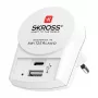 SKROSS Pro+ USB AC30PD svetový cestovný adaptér s 30W USB-C PD a USB-A