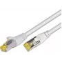 Wirewin PKW-PIMF-KAT6A 15.0 WS Cat6a S/FTP sieťový patch kábel, 15 m, biela