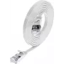 Wirewin SLIM S6 1,5m biely Cat.6 STP PIMF tenký Ethernet patch kábel PKW-STP-SLIM-KAT6 1.5 WS