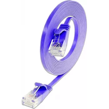 Wirewin Triotronik Cat 6 2 m U/UTP RJ45 patch kábel, Slim, meď, biely PKW-SLIM-KAT6 2.0 VT