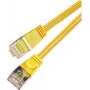 Wirewin Triotronik Cat6 U/FTP Slim Ethernet patch kábel, 0,25m, RJ45 konektor samec na samec, žltá PKW-STP-SLIM-KAT6 0.25 GE