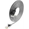 Wirewin Triotronik PKW-LIGHT-STP-K6 3.0 SW Cat6 tienený patch kábel, 3 m, čierna