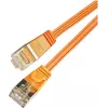Wirewin Triotronik PKW-STP-SLIM-KAT6 3.0 OR - 3m Slim Cat6 U/FTP sieťový patch kábel, RJ45 konektor samec na konektor samec, oranžový