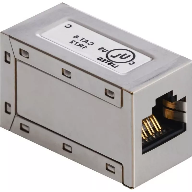 Wirewin 121169 RJ45 Ethernet splitter/combiner, sivá