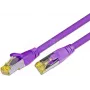 Wirewin PKW-PIMF-KAT6A 0.25 VI Cat6a S/FTP patch kábel, 0,25 m, fialová