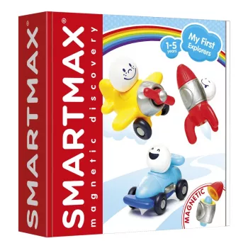 SmartMax My First Explorers 15-dielna magnetická stavebnica pre malé deti od 1 roka
