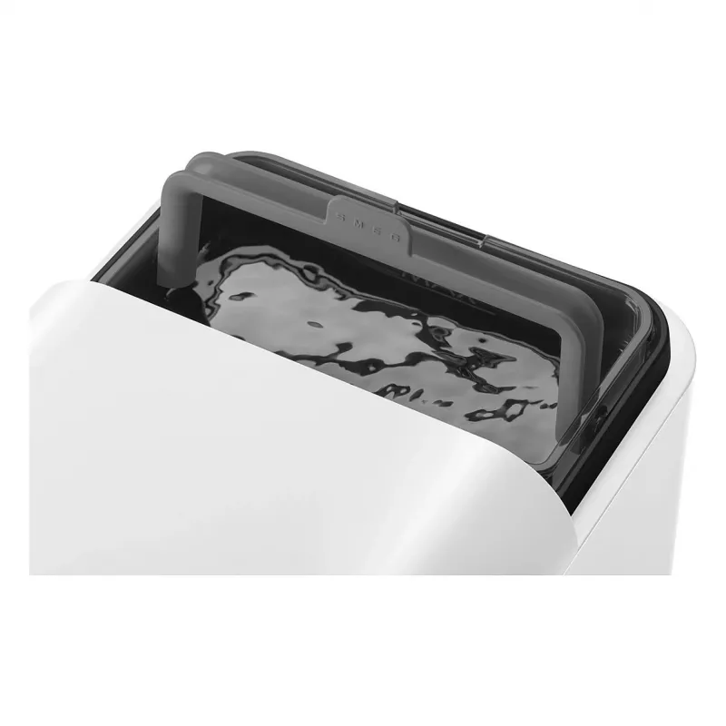 SMEG BCC11WHMEU plnoautomatický kávovar s parnou funkciou, vstavaný mlynček, 1,4 l, 1350 W, biely