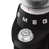 Smeg CGF03BLEU 50's Style kužeľový mlynček na kávu - čierny, 150W, objem 350g