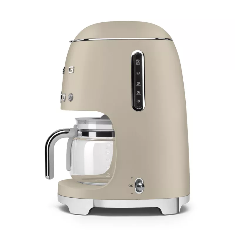 Smeg DCF02MLMEU filtrovací kávovar, béžová, Ines de la Fressange Paris Edition