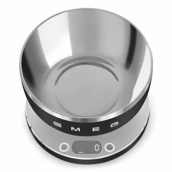 SMEG digitálna kuchynská váha Black KSC01BLMWW