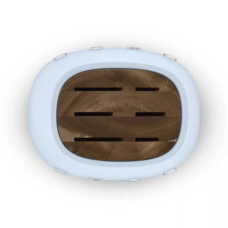SMEG stojan na nože 50's Style pastelovo modrý KBSF02PB