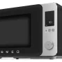 Smeg MOC02BLMEU kombinovaná mikrovlnná rúra, 9 funkcií, 2100 W, matná čierna
