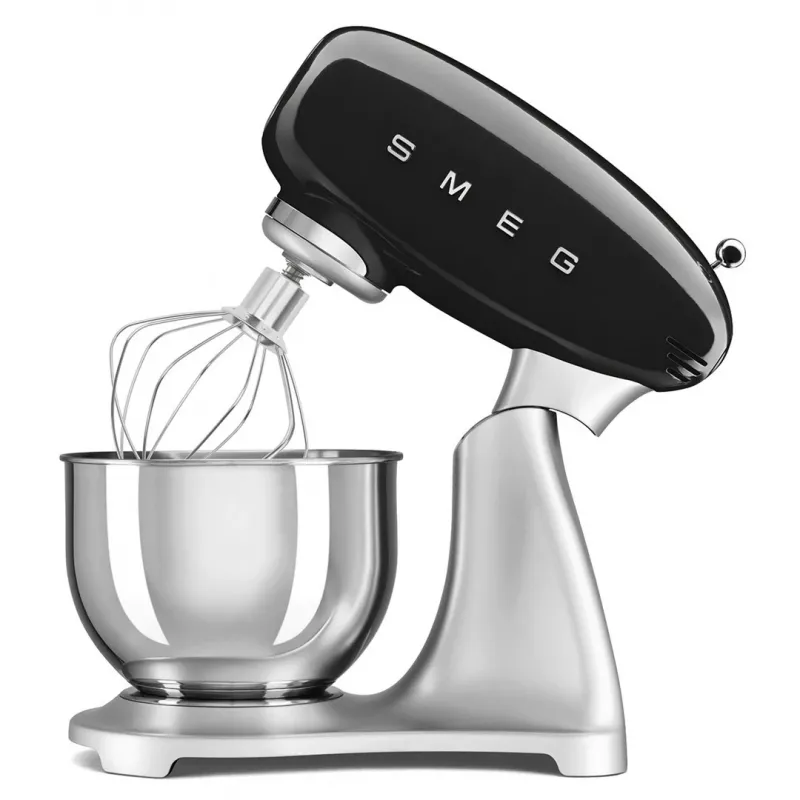 Smeg SMF04BLEU 50's Style kuchynský mixér, 800 W, 4,8 l, čierny