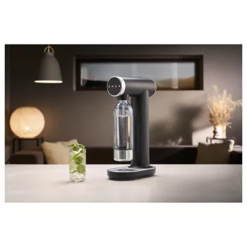 SMEG Sodamaker Collezione Aesthetic Black výrobník sýtenej vody SKC01BLM