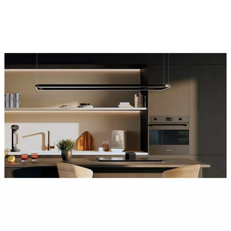 SMEG Sodamaker Collezione Aesthetic Black výrobník sýtenej vody SKC01BLM