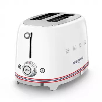 Smeg hriankovač TSF01IDFEU, 2 plátky, biely, Ines de la Fressange