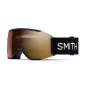 Smith Squad Mag lyžiarske okuliare - čierne s ChromaPop Pro Gold Mirror a Storm Rose Flash sklami