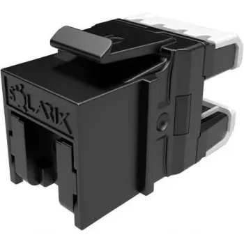 SOLARIX Cat.6 UTP RJ45 bez nástrojov keystone jack, čierny