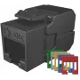 SOLARIX Cat.6 UTP RJ45 bez nástrojov keystone modul, čierny (RAL 9005)