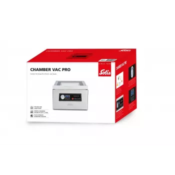 Solis Chamber Vac Pro (Type 5702) komorová vákuovačka S0136, 950 mbar, 350 W, ušľachtilá oceľ