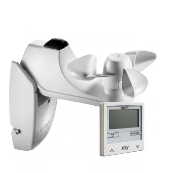 Somfy 1818317 Soliris Smoove Uno Pure White Súprava so senzorom vetra/slnka bez rámu