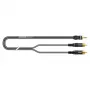 Sommer Cable SC-Onyx 0,25 mm² symetrický audio patch kábel 1 m čierny