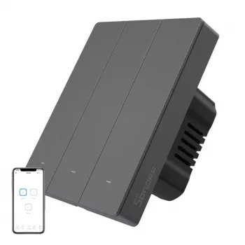 SONOFF M5 Smart nástenný vypínač M5-3C-80M, Wi-Fi, Matter