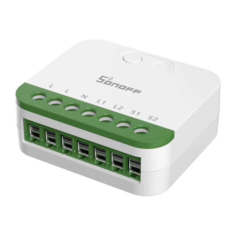 Sonoff MINI-2GS Matter dvojkanálový mini vypínač