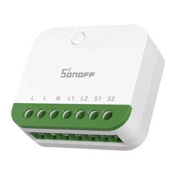Sonoff MINI-2GS Matter dvojkanálový mini vypínač