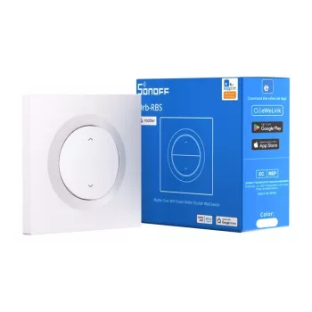 SONOFF MINI-RBS-E Matter smart nástenný vypínač pre rolety