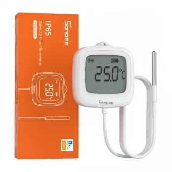 Sonoff SNZB-02LD Zigbee 3.0 LCD teplotný senzor s externým snímačom