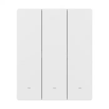 SONOFF ZBM5-3C-80W 3-kanálový Zigbee Smart Touch nástenný vypínač
