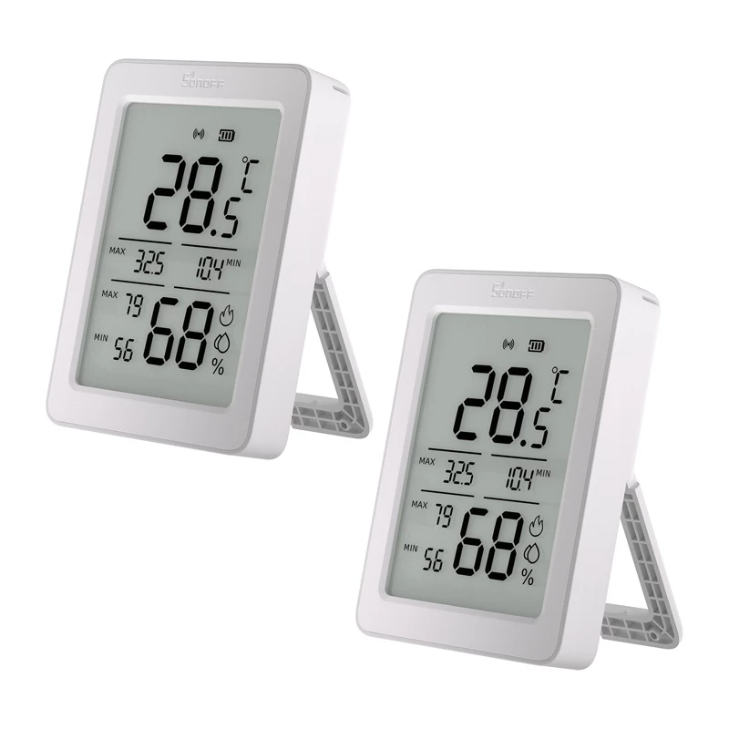 SONOFF ZigBee SNZB-02DR2 snímač teploty a vlhkosti, balenie 2 ks