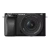 Sony Alpha 6100A ILCE6100AKB.CEC systémový fotoaparát s E PZ 16–50mm OSS II objektívom, čierna