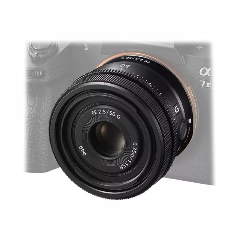 Sony FE 50mm f/2.5 G objektív
