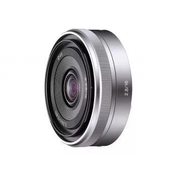 Sony SEL16F28S.SYX E-Mount 16mm f/2.8 širokouhlá pevná ohnisková vzdialenosť (APS-C, čierna)