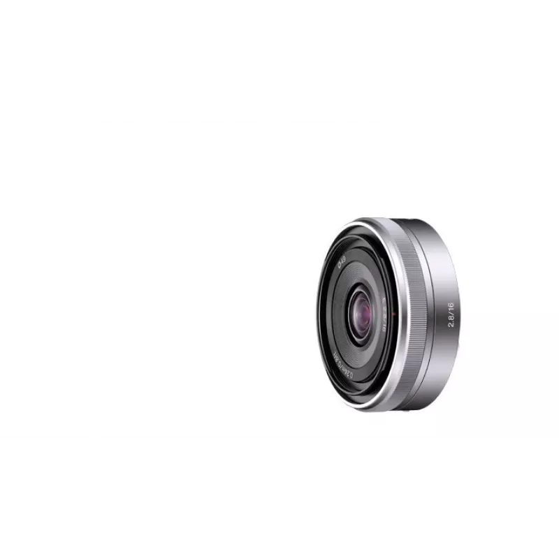 Sony SEL16F28S.SYX E-Mount 16mm f/2.8 širokouhlá pevná ohnisková vzdialenosť (APS-C, čierna)