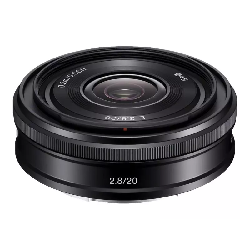 Sony SEL20F28B.SYX E-Mount 20mm f/2.8 pevná ohnisková vzdialenosť (čierna)