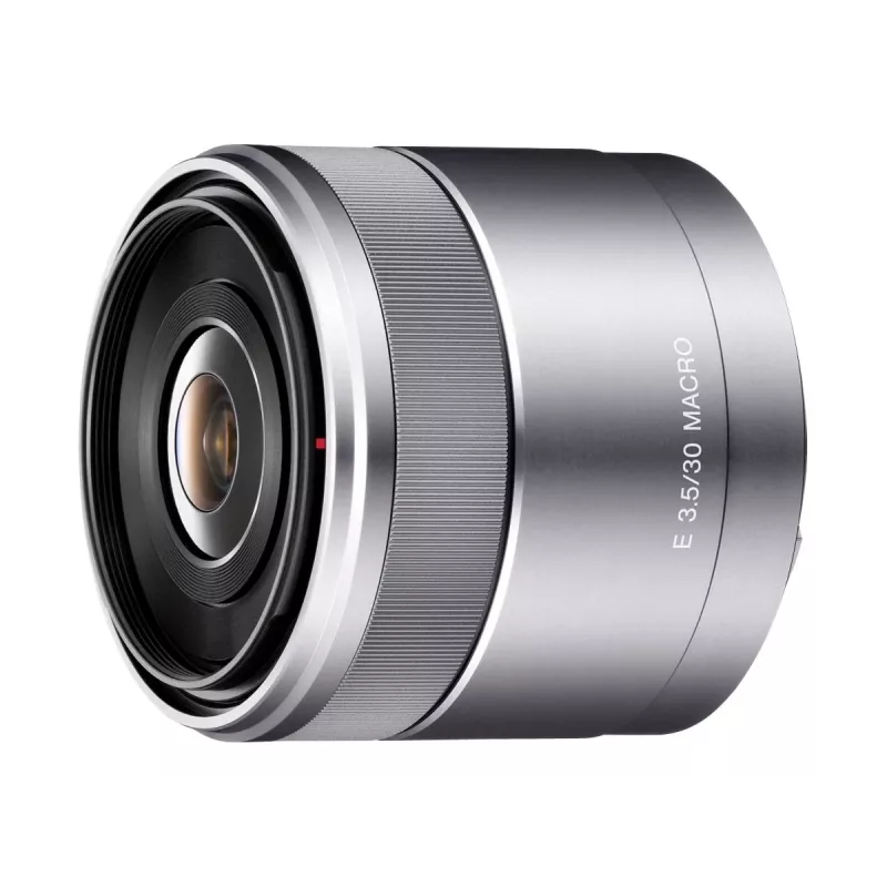 Sony SEL30M35S.SYX E-Mount 30mm f/3.5 makro objektív (strieborný)